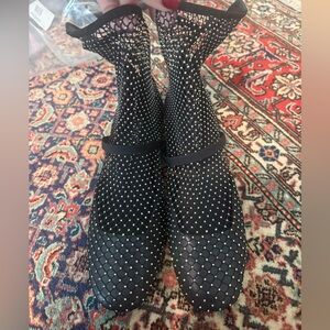 Jeffrey Campbell Black Mesh Shoes